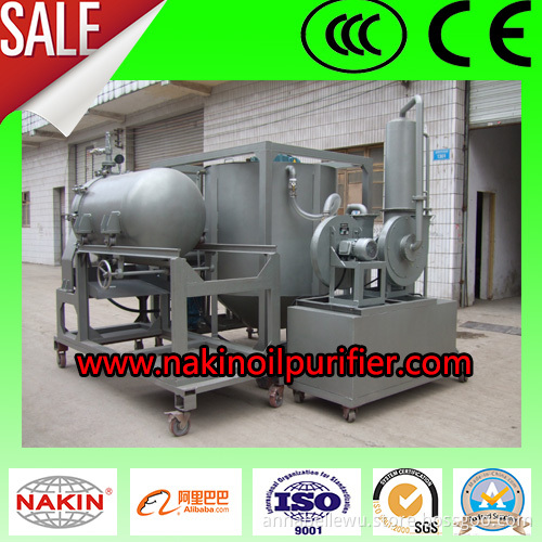 Black waste engine oil purifier